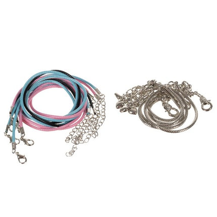 Kruzzel 107-delige DIY Sieradenset /Juwelenset met kralen voor het maken van armbanden