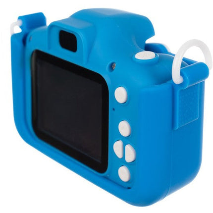 Kruzzel full HD digitale camera voor kinderen met mini SD kaart blauw