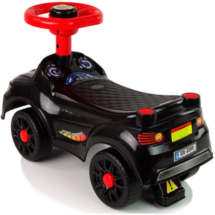 Starlight shadow BMW loopauto met claxon vanaf 1 jaar 46 x 22 x 33 cm zwart