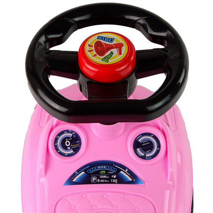 Starlight shadow BMW loopauto met claxon vanaf 1 jaar 46 x 22 x 33 cm roze