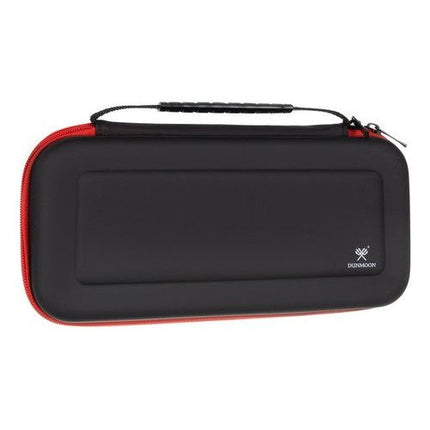 Nintento switch opberg case van hard materiaal met vak voor 10 spellen zwart