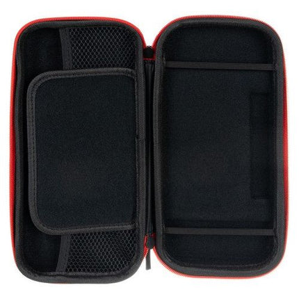 Nintento switch opberg case van hard materiaal met vak voor 10 spellen zwart