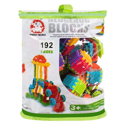 192-delige constructie bouw speelgoed set hedgehog blocks multikleur