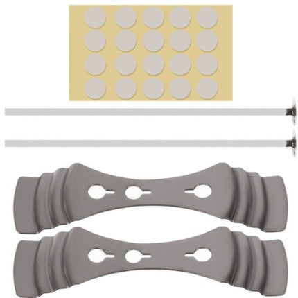 36 delige DIY kaarsen maken starters set met oliën en kleurstof wit