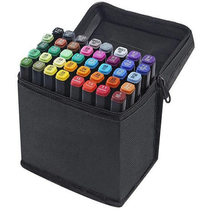 40 Dual-Tip stiften/markers twinmarkers - Markeerstiften met alcohol