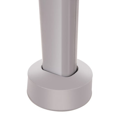 Malatec Oplaadbare UV lamp en elektrische vliegenmepper met standaard en hanger 2 in 1 – grijs