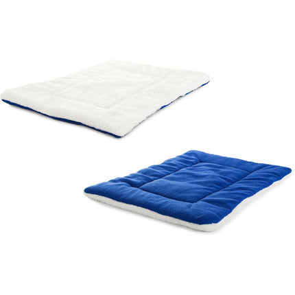 Hondenkussen blauw maat M 50 x 35 x 2 cm