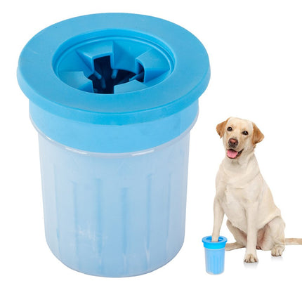Huisdierpoot reiniger maat L - Silicone borstels - Verzorging Hond - Honden Wassen - katten poten - Assorti