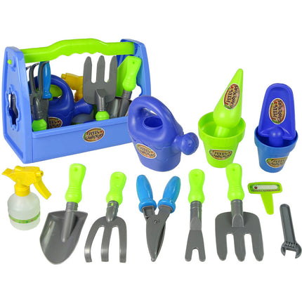 Little gardeners 14-delige speelgoed tuingereedschap set voor kinderen