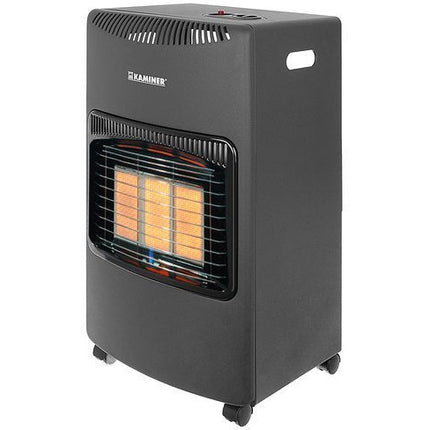 Kaminer gaskachel met 3 regelbare warmtestanden inclusief slang en klemmen