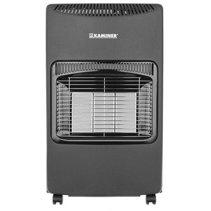 Kaminer gaskachel met 3 regelbare warmtestanden inclusief slang en klemmen