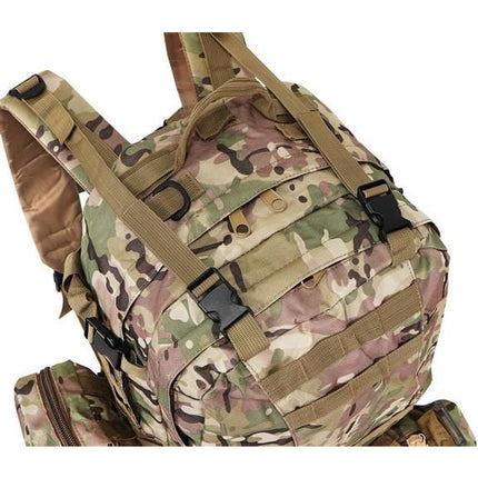Waterdichte militaire buitensport rugzak met camouflage 48,5L