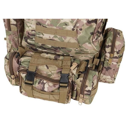 Waterdichte militaire buitensport rugzak met camouflage 48,5L