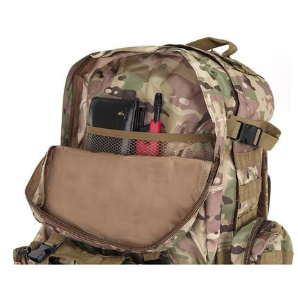 Waterdichte militaire buitensport rugzak met camouflage 48,5L