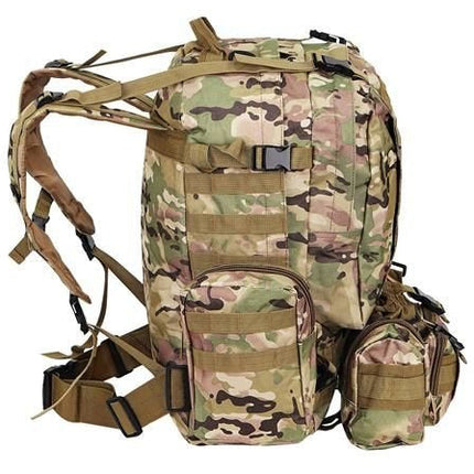 Waterdichte militaire buitensport rugzak met camouflage 48,5L