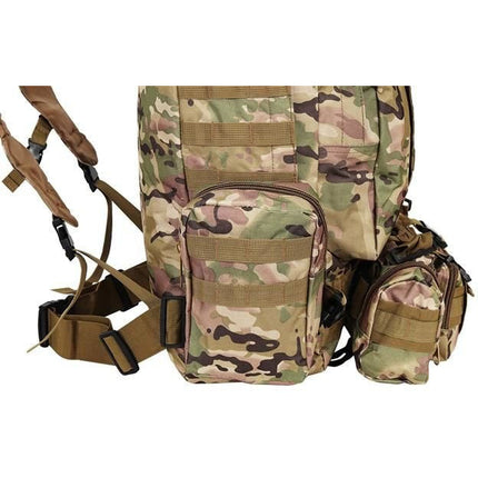 Waterdichte militaire buitensport rugzak met camouflage 48,5L