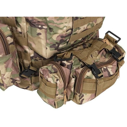 Waterdichte militaire buitensport rugzak met camouflage 48,5L