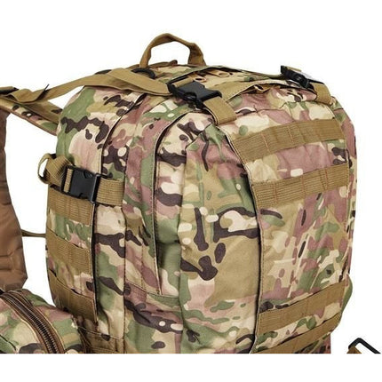 Waterdichte militaire buitensport rugzak met camouflage 48,5L