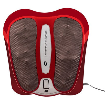 Malatec Shiatsu Voetmassageapparaat massage apparaat met 18 verwarmde massagekoppen infrarood therapie rood