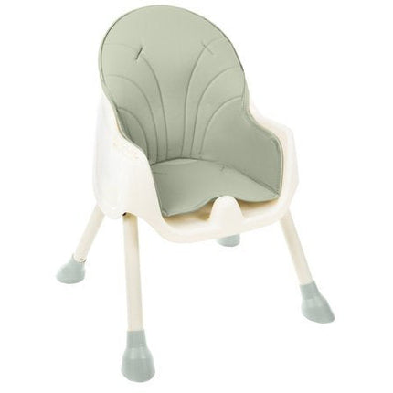 Kruzzel 3 in 1 kinderstoel met 5 punts veiligheidsgordel - feeding chair - licht groen