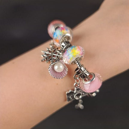 Kruzzel 70-delige bedel armbanden maken set voor kinderen compleet