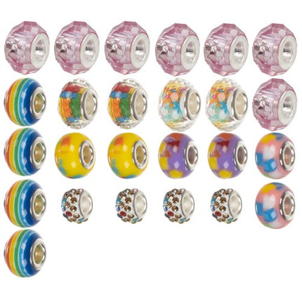 Kruzzel 70-delige bedel armbanden maken set voor kinderen compleet
