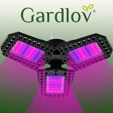 Gardlov LED groeilamp / kweeklamp / grow light 8 Watt 23 x 9.5 cm 108 LEDs