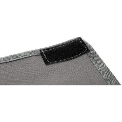 Wasmand met 3-vaks was sorteerder dark, light, colour grijs 64.5 x 58 x 36.5cm