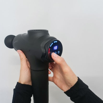 Malatec massagepistool inclusief koffer en 10 accessoires met 30 snelheden
