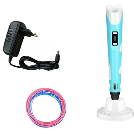 3-D Pen starters set met 9 meter filament assorti