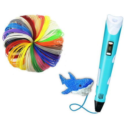 3-D Pen starters set met 9 meter filament assorti