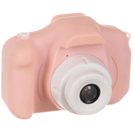 Kruzzel full HD digitale camera voor kinderen met mini SD kaart roze