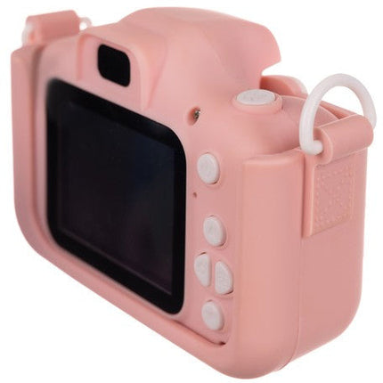 Kruzzel full HD digitale camera voor kinderen met mini SD kaart roze