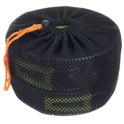 Camping Outdoor Kookset 17-delig inclusief fluitketel Camping Servies en Pannen Pannenset Keukengerei - Opvouwbaar & licht - Ideaal voor reizen, festival, wandelen, camping