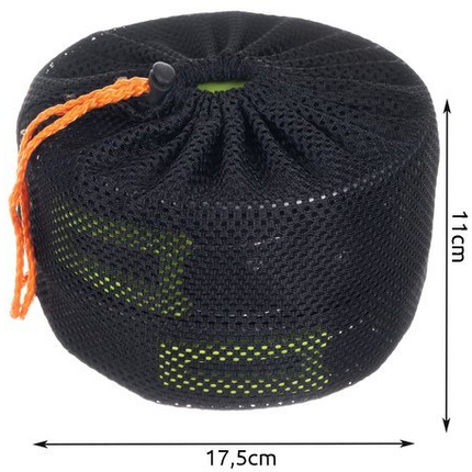 Camping Outdoor Kookset 17-delig inclusief fluitketel Camping Servies en Pannen Pannenset Keukengerei - Opvouwbaar & licht - Ideaal voor reizen, festival, wandelen, camping