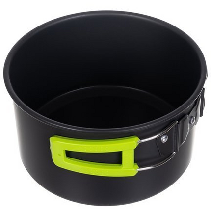 Camping Outdoor Kookset 17-delig inclusief fluitketel Camping Servies en Pannen Pannenset Keukengerei - Opvouwbaar & licht - Ideaal voor reizen, festival, wandelen, camping