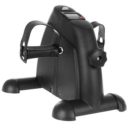 Malatec Deskbike - Stoelfiets - Compacte Hometrainer - Bureaufiets - Been- en armtrainer - Pedaaltrainer - Statisch Gym Fietspedaal met verstelbare weerstand