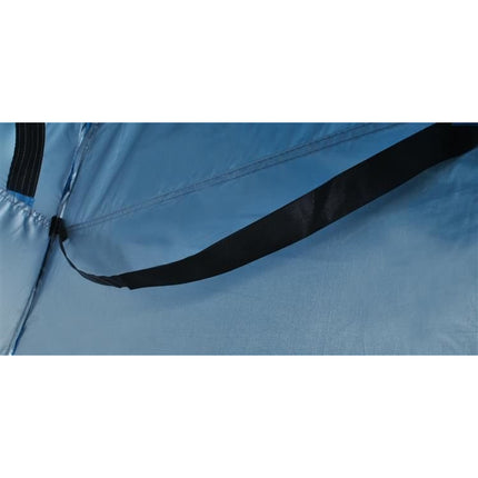 4 in 1 Pop-up douchetent voor omkleden, douchen, toilet en opslag 190 x 110 x 110 cm blauw