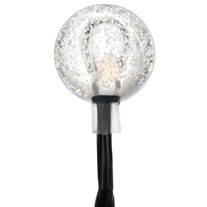 Iso trade buiten tuinverlichting - 6 meter zonne-energie - solar - tuindecoratie - ip65 - multi color - buitenlamp - sfeerverlichting - 30 lichtpunten