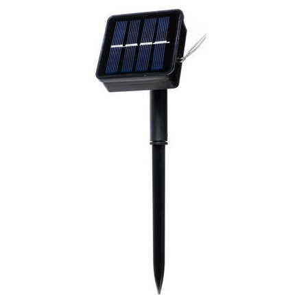 Iso trade buiten tuinverlichting - 6 meter zonne-energie - solar - tuindecoratie - ip65 - multi color - buitenlamp - sfeerverlichting - 30 lichtpunten