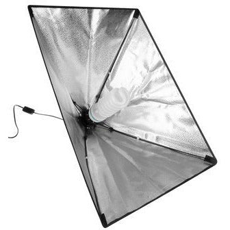 Softbox studiolamp set van 2 fotografie lampen met statief