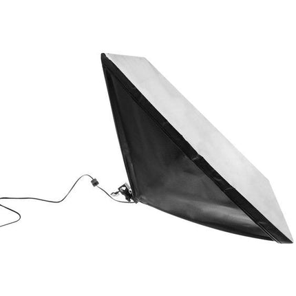 Softbox studiolamp set van 2 fotografie lampen met statief