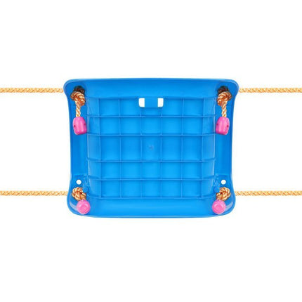 3-in-1 Meegroei Schommel - Babyschommel voor Peuter en Kleuter - Verstelbare Kinderschommel voor Binnen en Buiten - Blauw