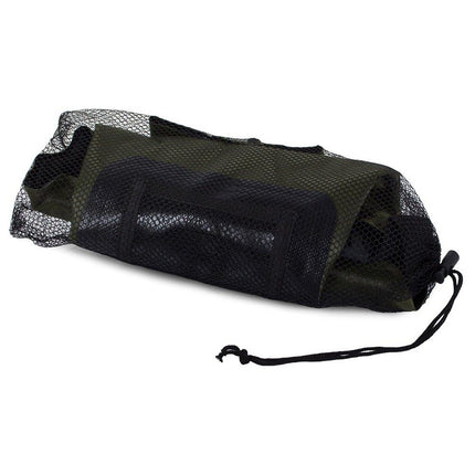 Camping douche waterzak met temperatuurmeter legergroen 20L