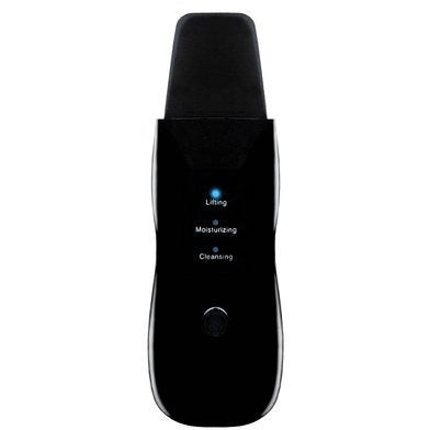 Beautylushh 5 in 1 ultrasonic gezichtsreiniger en scrub zwart