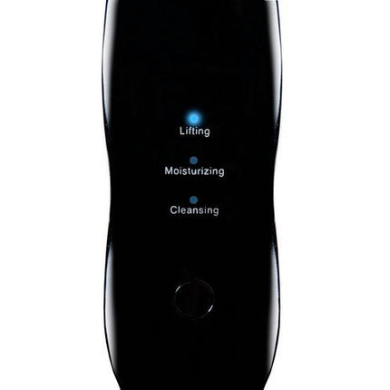 Beautylushh 5 in 1 ultrasonic gezichtsreiniger en scrub zwart