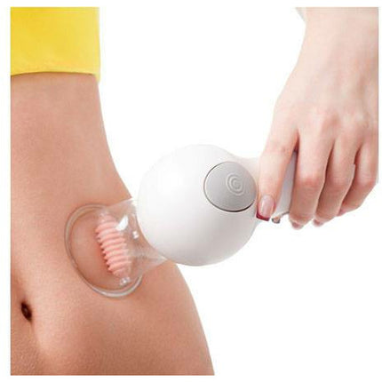 Vacuum massager anti cellulitis met LED - Cupping effect - Wit