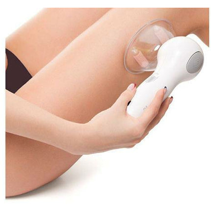Vacuum massager anti cellulitis met LED - Cupping effect - Wit
