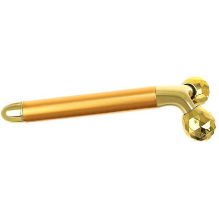 Vibrerende gezichtsmassage gezichtsroller 6000 RMP goud