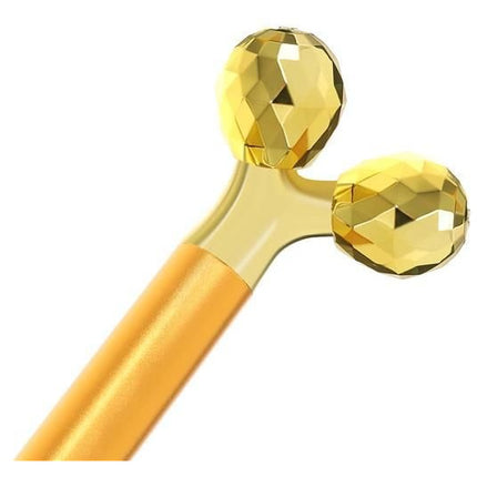 Vibrerende gezichtsmassage gezichtsroller 6000 RMP goud